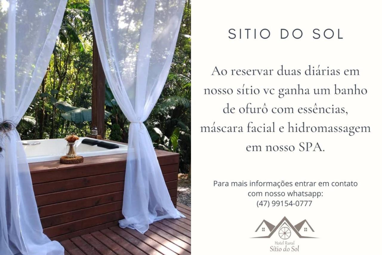 Hotel Rural Sitio Do Sol Guabiruba المظهر الخارجي الصورة